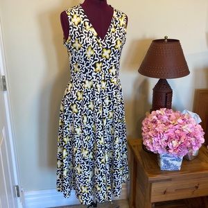 Max & Co Floral Sleeveless Swing Dress